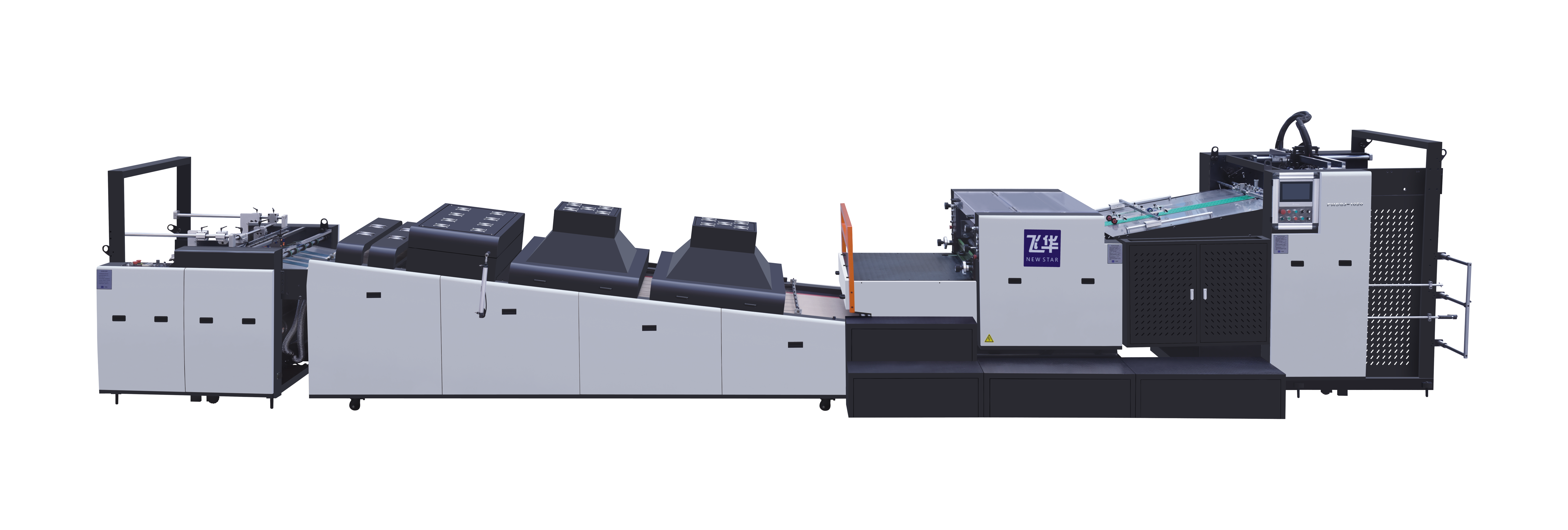 nieuwste innovatie Volautomatische hoge snelheid volledige/gedeeltelijke UV-polijstmachine FHSGJ 1050/1450-serie